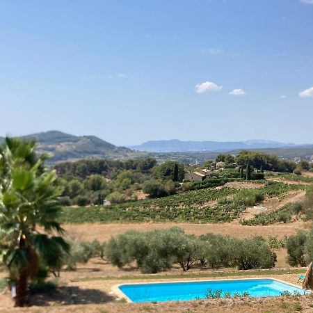 La Venturonne Appartement Neuf Rez De Jardin 45 M2 Vue Mer Et Vignes 10 Mn Des Plages Le Beausset Exteriér fotografie